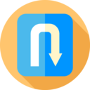 arrows,arrow,location,sign,signaling,map,u turn